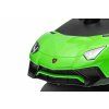 Dětské odrážedlo Lamborghini Aventador SV zelené 8