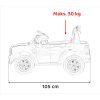 Elektrické autíčko Ford Ranger Lift červené