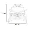 Elektrické autíčko Ford Ranger Lift červené