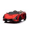 Elektrické autíčko Lamborghini SIAN 400W 24V červené 18