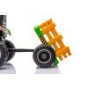 Dětský elektrický traktor BBH-030 s přívěsem zelený 11