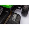 Dětský elektrický traktor BBH-030 s přívěsem zelený 15