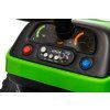 Dětský elektrický traktor BBH-030 s přívěsem zelený 16