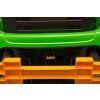Dětský elektrický traktor BBH-030 s přívěsem zelený 9