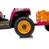 Elektrický traktor BBH-030 Růžový 12