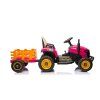 Elektrický traktor BBH-030 Růžový 9