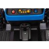 Dětský elektrický traktor BBH-030 s přívěsem modrý 16