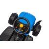 Dětský elektrický traktor BBH-030 s přívěsem modrý 21