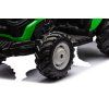 Dětský elektrický traktor HC-306 24V zelený 4