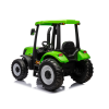 Dětský elektrický traktor Strong 24V | 400W zelený 3
