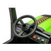 Dětský elektrický traktor Strong 24V | 400W zelený 7