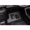 Elektrické autíčko Buggy UTV čtyřmístné 24V nafukovací kola zlatá 11