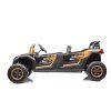 Elektrické autíčko Buggy UTV čtyřmístné 24V nafukovací kola zlatá 4