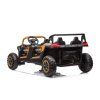 Elektrické autíčko Buggy UTV čtyřmístné 24V nafukovací kola zlatá 5