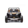 Elektrické autíčko Buggy UTV čtyřmístné 24V nafukovací kola zlatá 10
