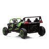 Elektrické autíčko Buggy UTV čtyřmístné 24V nafukovací kola zelené 3