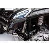 Elektrické autíčko Buggy UTV čtyřmístné 24V nafukovací kola bílé 12