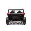 Elektrické autíčko Buggy UTV čtyřmístné 24V nafukovací kola bílé 4