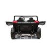 Elektrické autíčko Buggy UTV čtyřmístné 24V nafukovací kola bílé 9