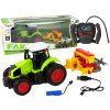 Zemědělský traktor s lisem R/C 1:16 Zelený 4