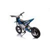 Dětská elektrická motorka Cross 350W 36V modrá 15