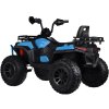 Dětská elektrická čtyřkolka 4x4 s plynovým tlumičem v rukojeti modrá 5