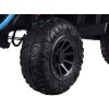 Dětská elektrická čtyřkolka 4x4 s plynovým tlumičem v rukojeti modrá 6