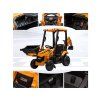 Dětský elektrický bagr nakladač JCB 4v1 3