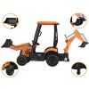 Dětský elektrický bagr nakladač JCB 4v1 4