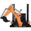 Dětský elektrický bagr nakladač JCB 4v1 9