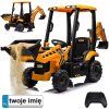 Dětský elektrický bagr nakladač JCB 4v1 4