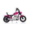 Elektrická motorka A9902 36V 350W růžová 8