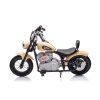 Elektrická motorka A9902 36V 350W béžová 8