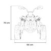 Dětská elektrická čtyřkolka Maverick ATV 2x200W bílá 18