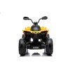 Dětská elektrická čtyřkolka Maverick ATV 2x200W žlutá 4
