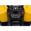 Dětská elektrická čtyřkolka Maverick ATV 2x200W žlutá 10