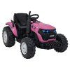 Dětský elektrický traktor GROW 1804 24V růžový 3