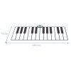 Hudební podložka piano 3