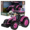 Interaktivní traktor růžový 3