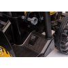 Elektrický traktor Mega D68 s přívěsem žlutý 14