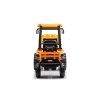 Elektrický traktor Mega D68 s přívěsem žlutý 4