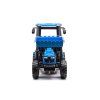 Elektrický traktor Mega D68 s přívěsem modrý 27