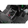 Elektrický traktor Mega D68 s přívěsem zelený 11
