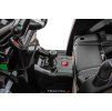Elektrický traktor Mega D68 s přívěsem zelený 15
