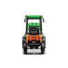 Elektrický traktor Mega D68 s přívěsem zelený 7