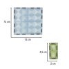 3D magnetické stavebnice svítící zvířecí park 124ks 11