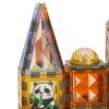 3D magnetické stavebnice svítící zvířecí park 124ks 5