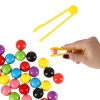 Vzdělávací puzzle barevné montessori kuličky 3