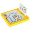 Magnetická Montessori kreslící tabulka žlutá 6