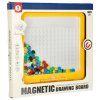 Magnetická Montessori kreslící tabulka žlutá 7